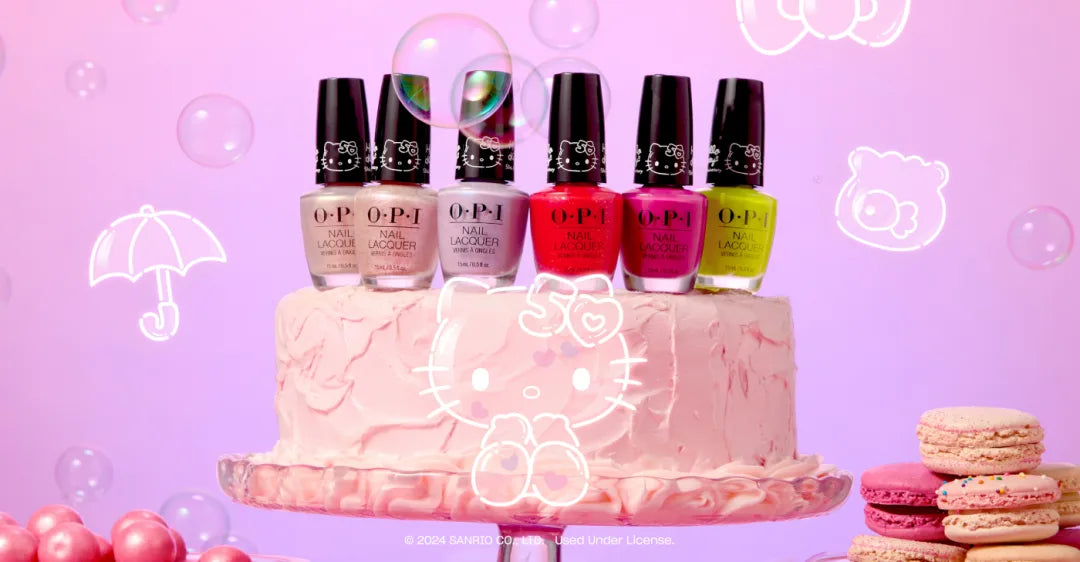 Hello Kitty OPI Intelligel: 50th Anniversary Collection