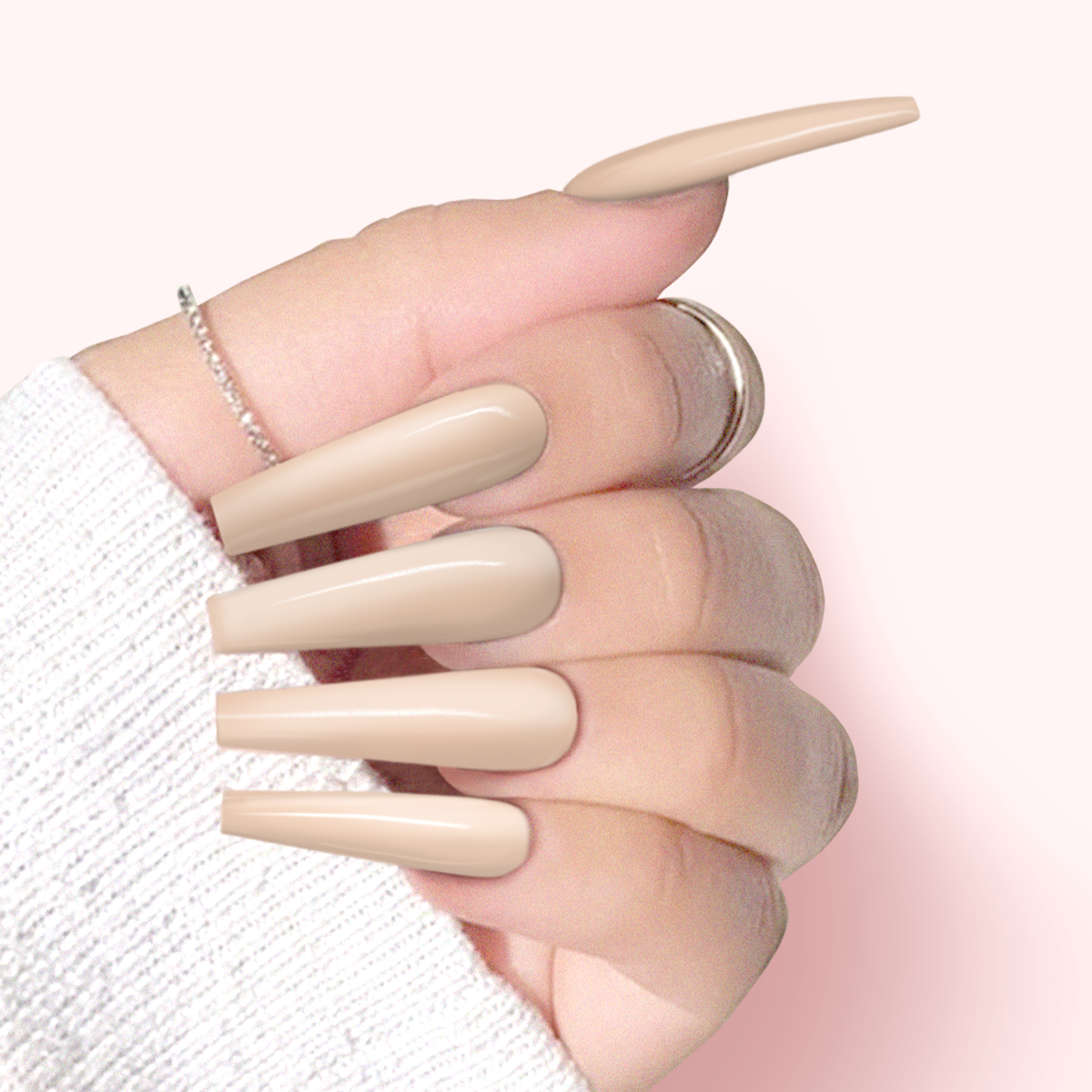 Hands Wearing DD255 Low Key By IGel Beauty