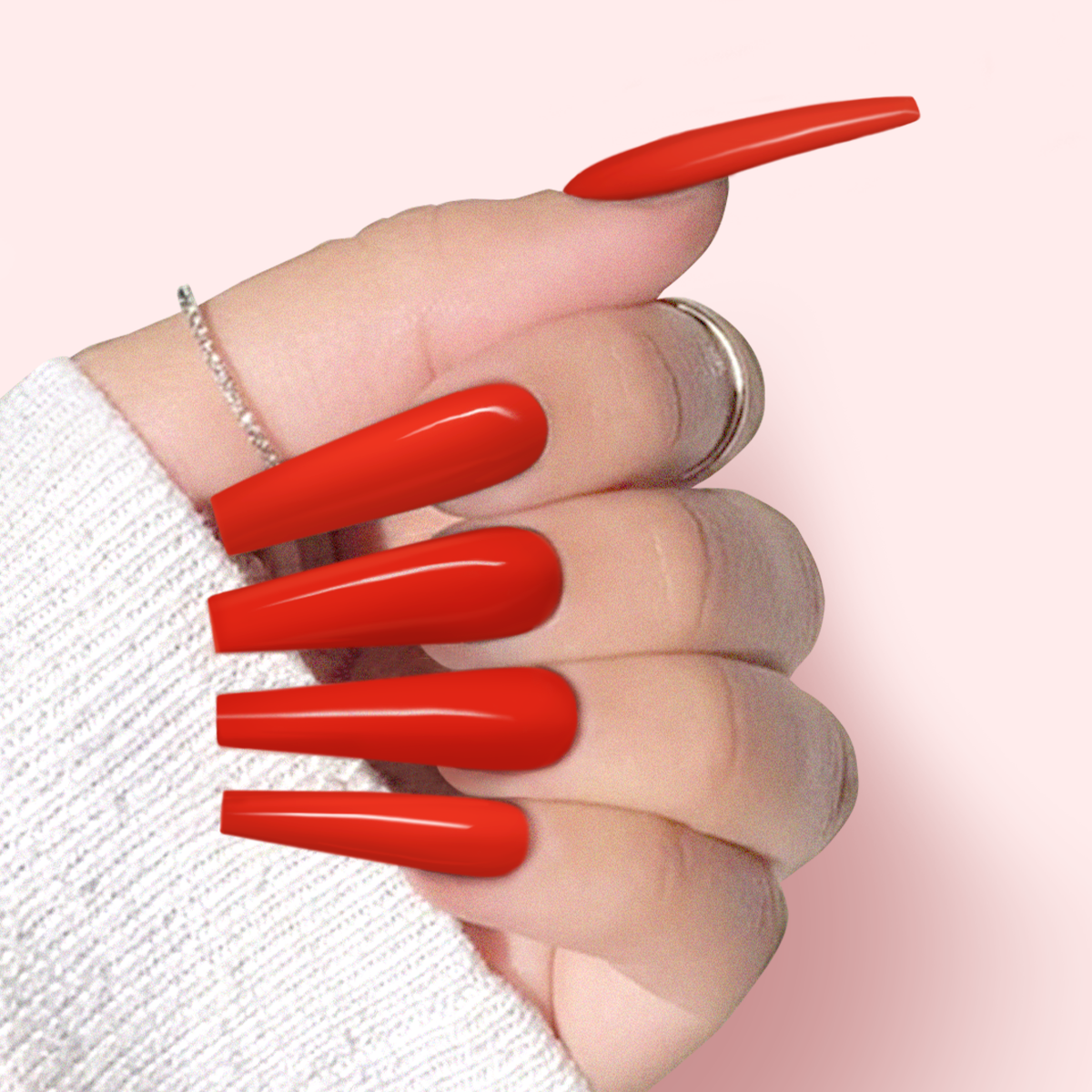 Hands Wearing DD307 Mon Cheri By IGel Beauty