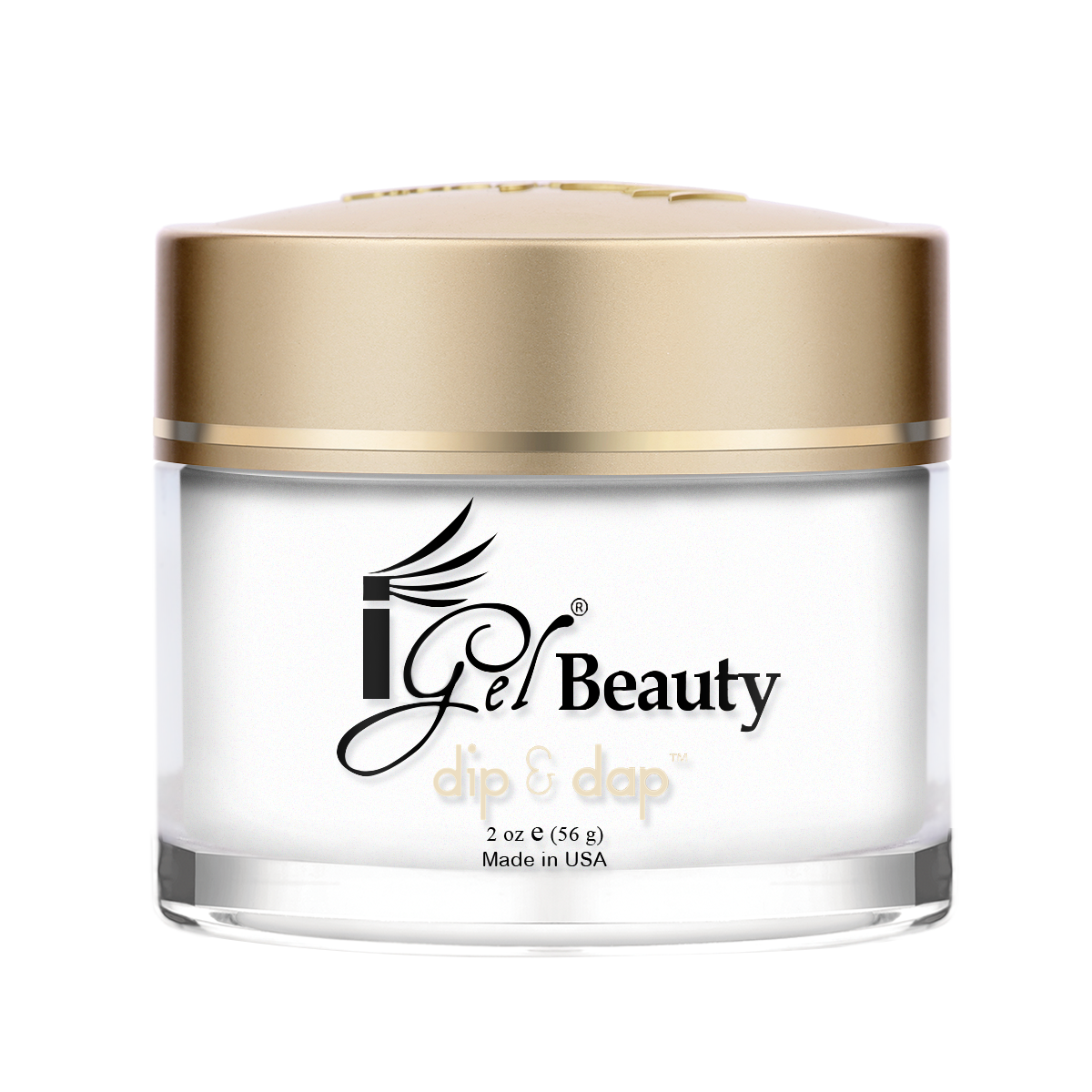 DP01 Clear Dip & Dap Powder 2oz by iGel Beauty