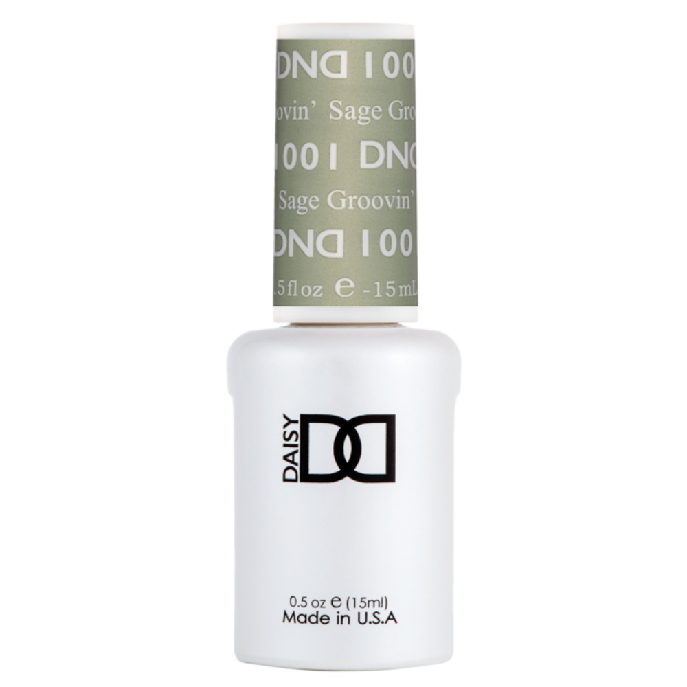 gel bottle of DND Gel Polish - 1001 Sage Groovin'