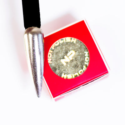 Swatch of CHR-09 Silver Spoon Lust Dust by Notpolish