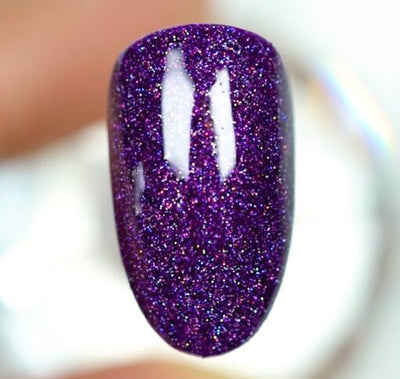 Swatch of Mermaid 251 Dark Purple By DND DC