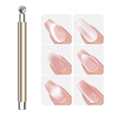 3-in-1 Cat Eye Round Magnet Wand - Pink