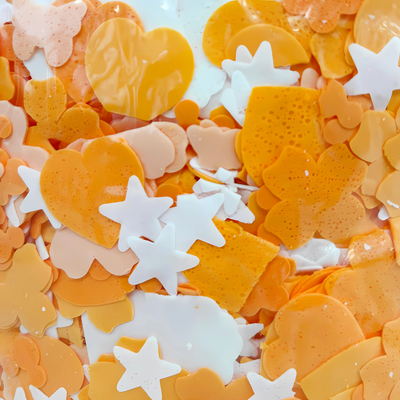 Posh Flower Soap 2lb Bag - Orange Sample