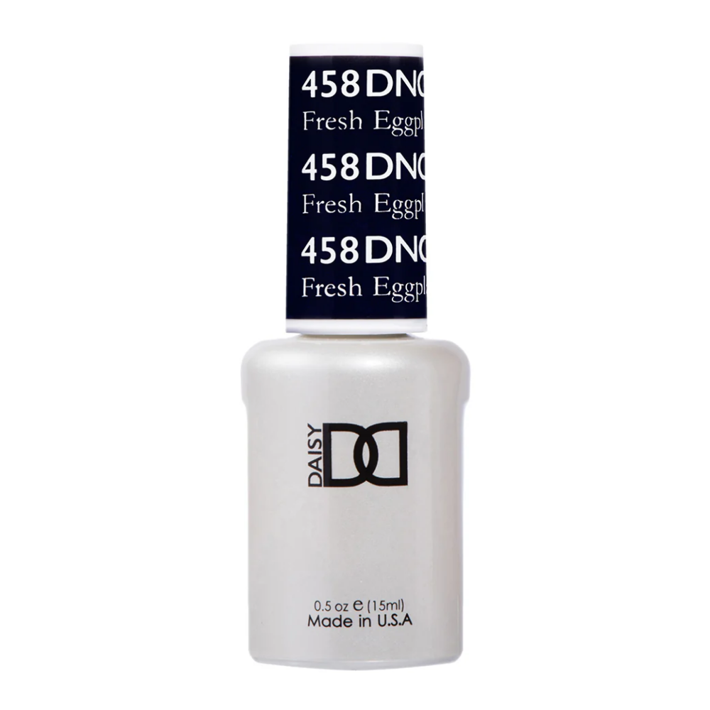 gel bottle of DND Gel Polish - 458 Fresh Eggplant