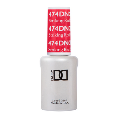gel bottle of DND Gel Polish - 474 Striking Red