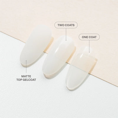 swatch of 501 Morning Sighs Light & Shadow Sheer Gel Couleur by Apres