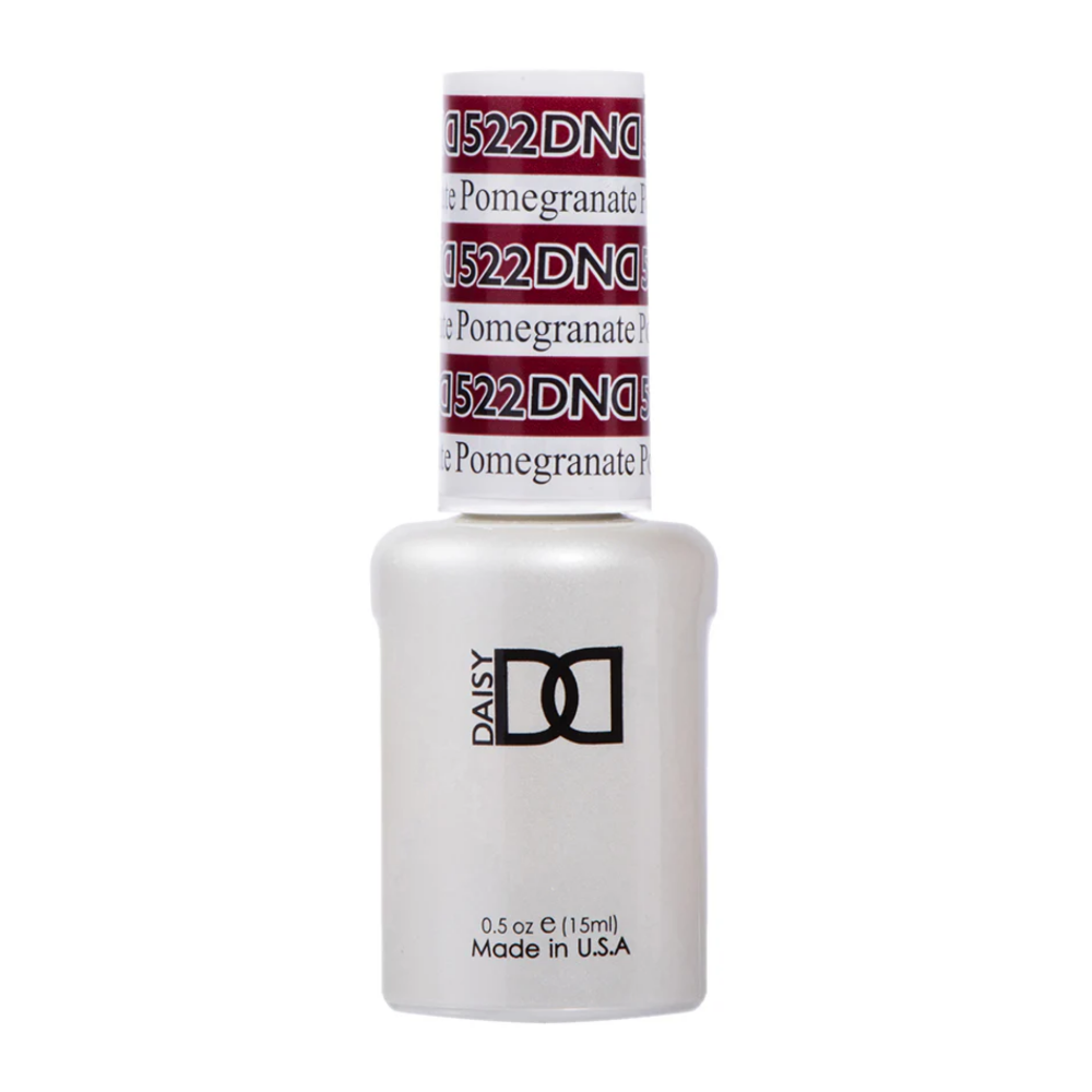 gel bottle of DND Gel Polish 522 Pomegranate