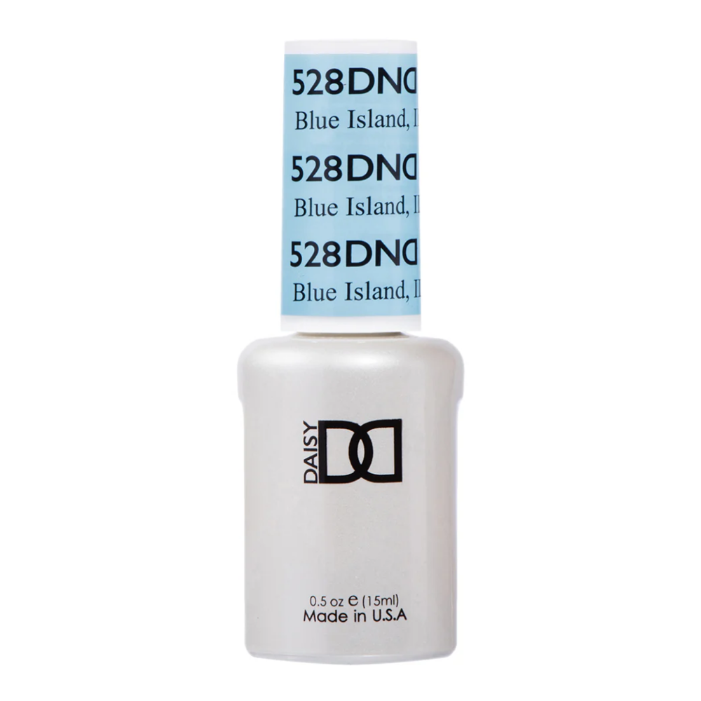 gel bottle of DND Gel Polish 528 Blue Island, IL