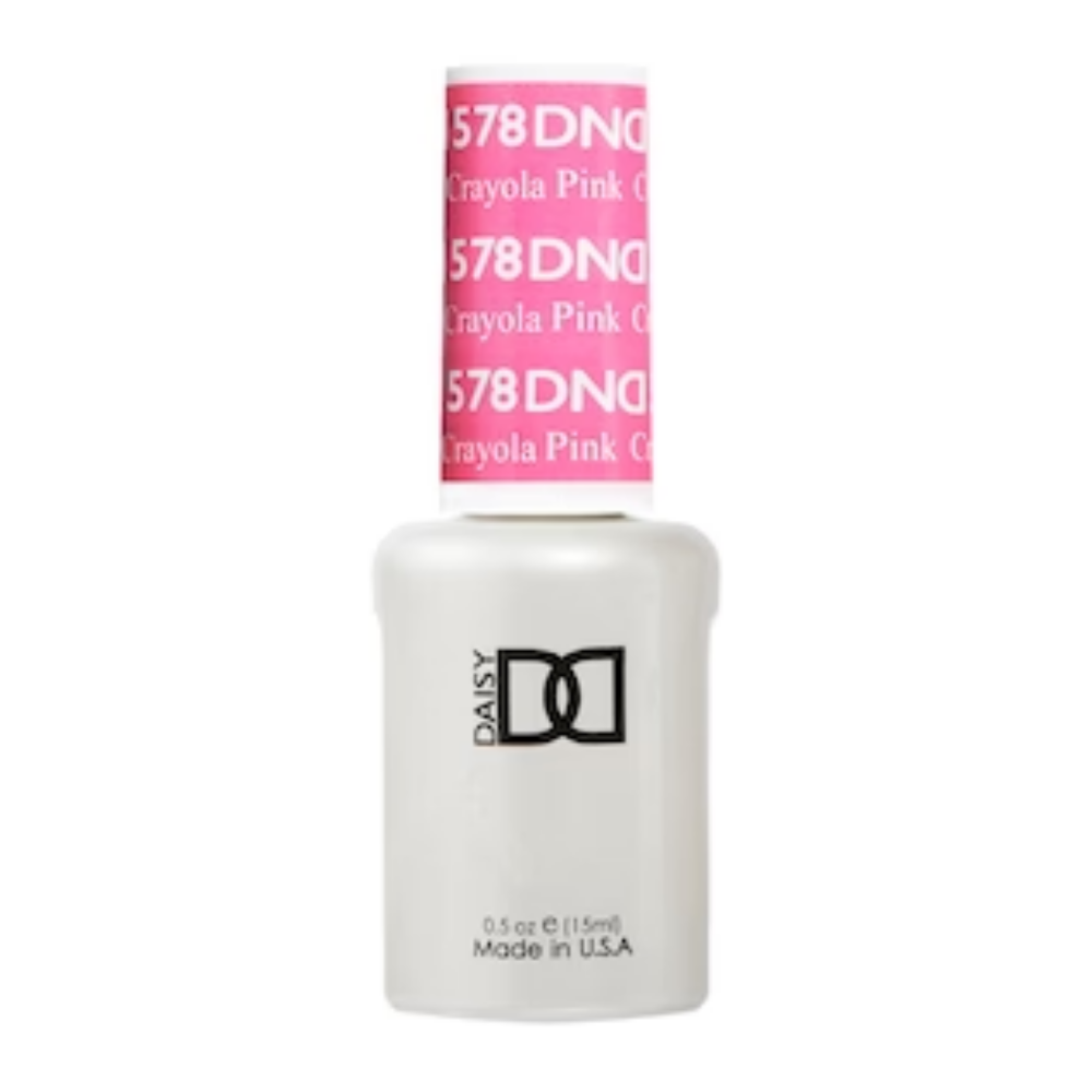 gel bottle of DND Gel Polish - 578 Crayola Pink