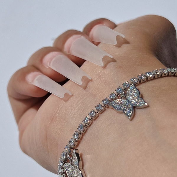 Kiara Sky C-Curve Tips XXL - Clear Coffin