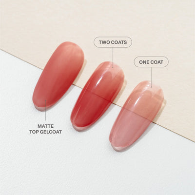 swatch of 602 Pour Decisions Light & Shadow Sheer Gel Couleur by Apres