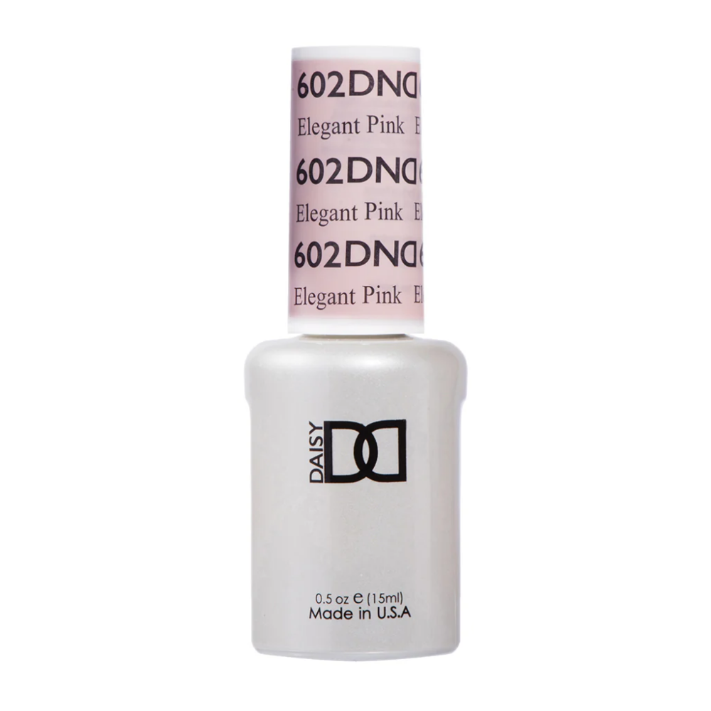 dnd 602 elegant pink single gel polish