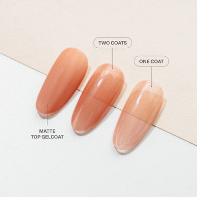 swatch of 604 Dried Bouquets Light & Shadow Sheer Gel Couleur by Apres