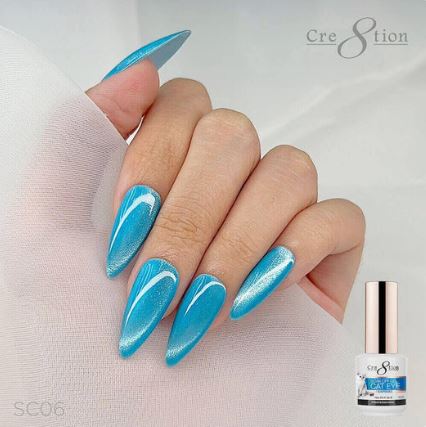 Cre8tion Saphire Cat Eye Gel Collection - 6 Colors