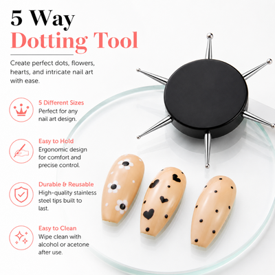 product description for 5 Way Dotting Tool
