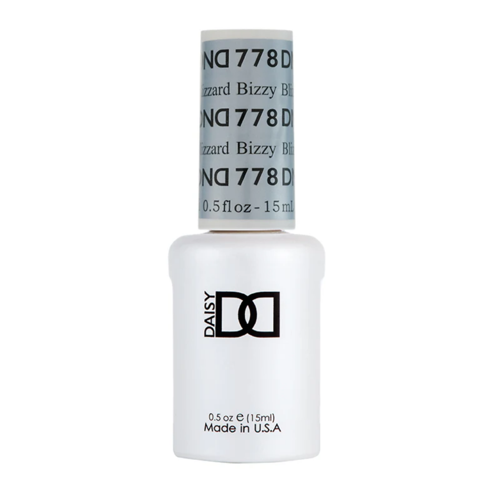 gel bottle of DND Gel Polish - 778 Bizzy Blizzard