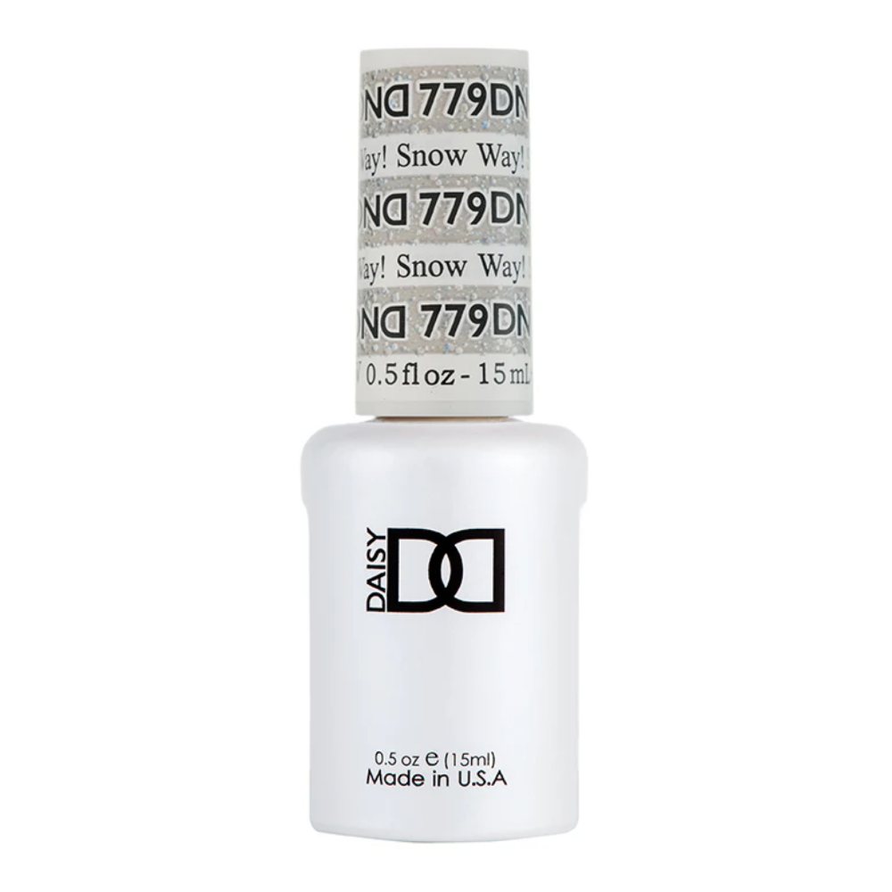 gel bottle of DND Gel Polish - 779 Snow Way!