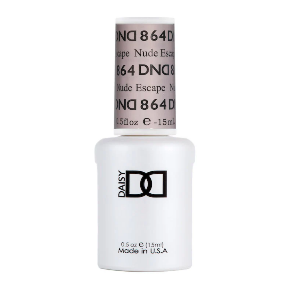 gel bottle of DND Gel Polish - 864 Nude Escape