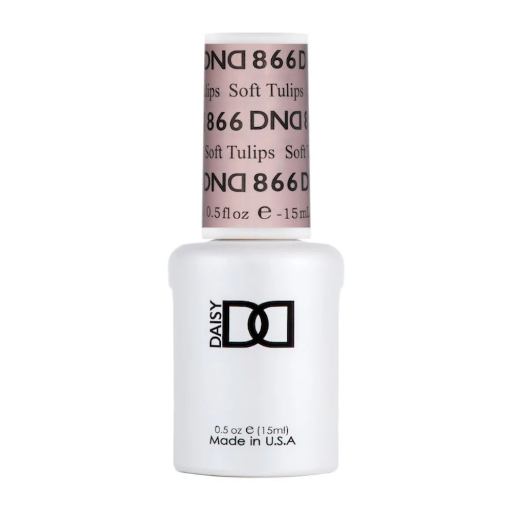gel bottle of DND Gel Polish - 866 Soft Tulips