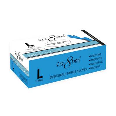 Large Nitrile Blue Box By Cre8tion