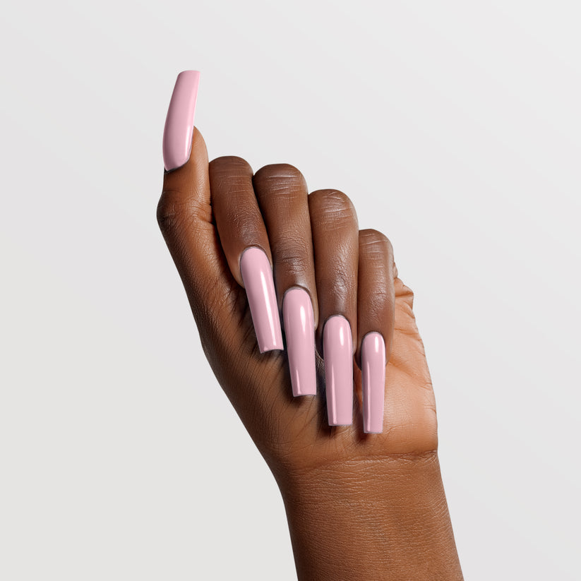 swatch of 406 Dark Pink Acrylic Powder by Chaun Legend