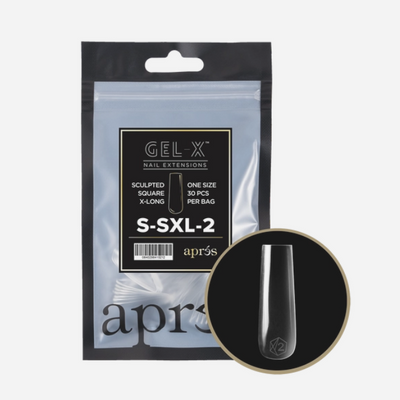Apres Sculpted Gel-X Extra Long Square Tips 30pc #2
