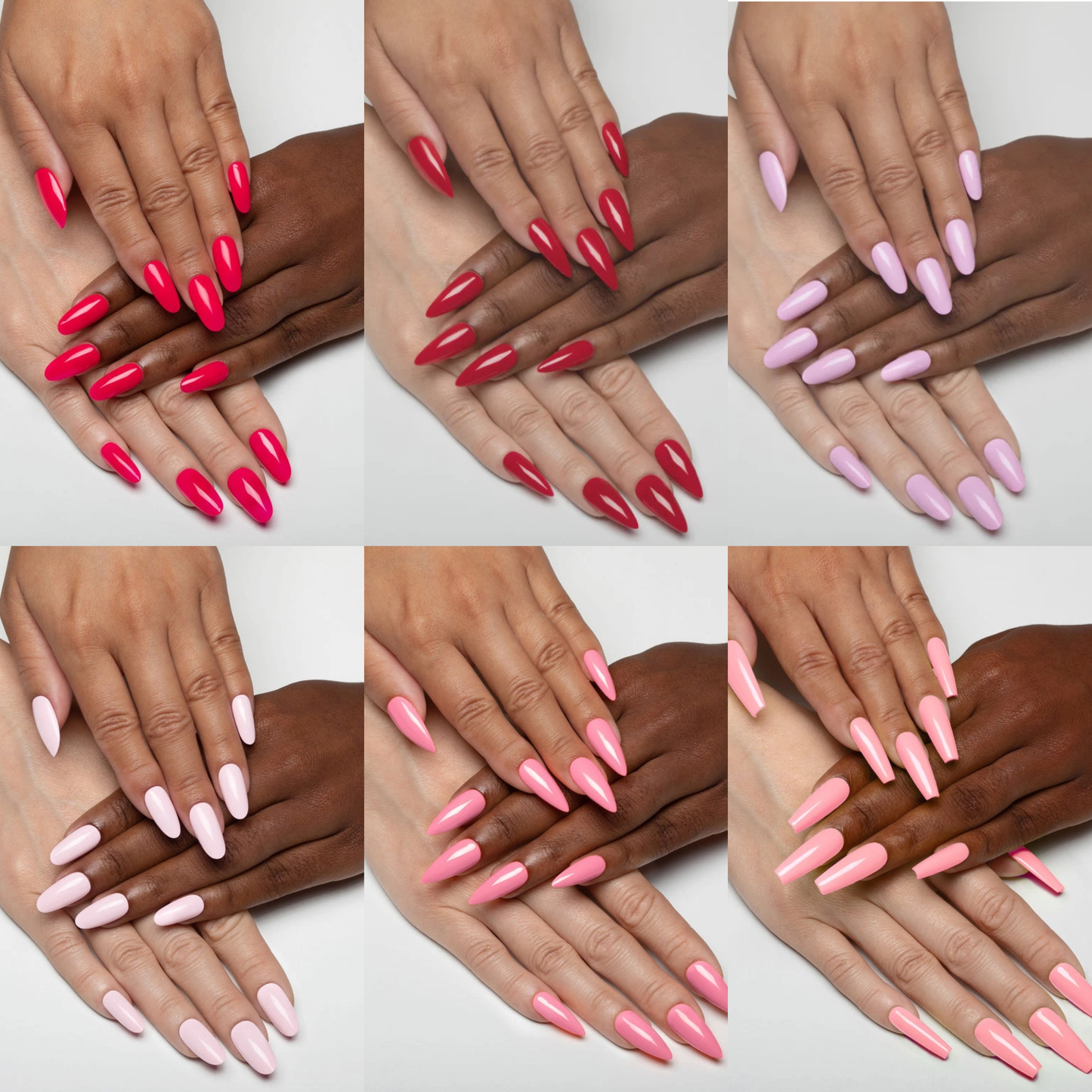 Apres Gel Couleur Valentines 6pc Bundle - Sweetheart Shades