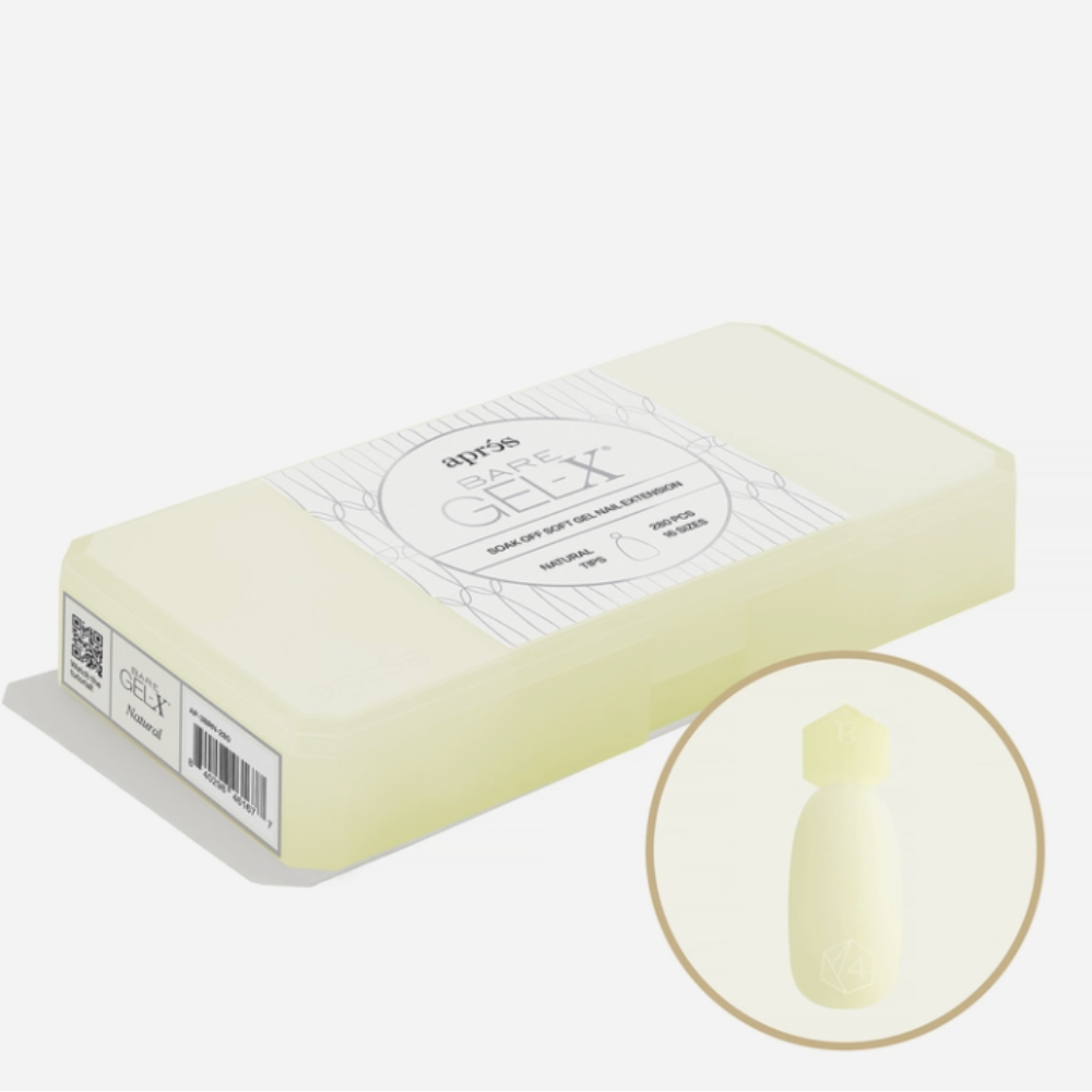 Shop Apres Bare Gel-X Natural Tipbox (280pc)
