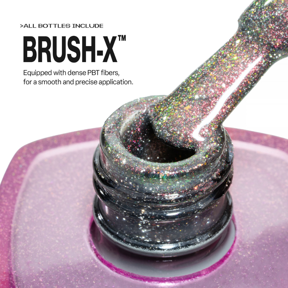 Apres Prismatic Gel - FG14 Dial Up Drama brush