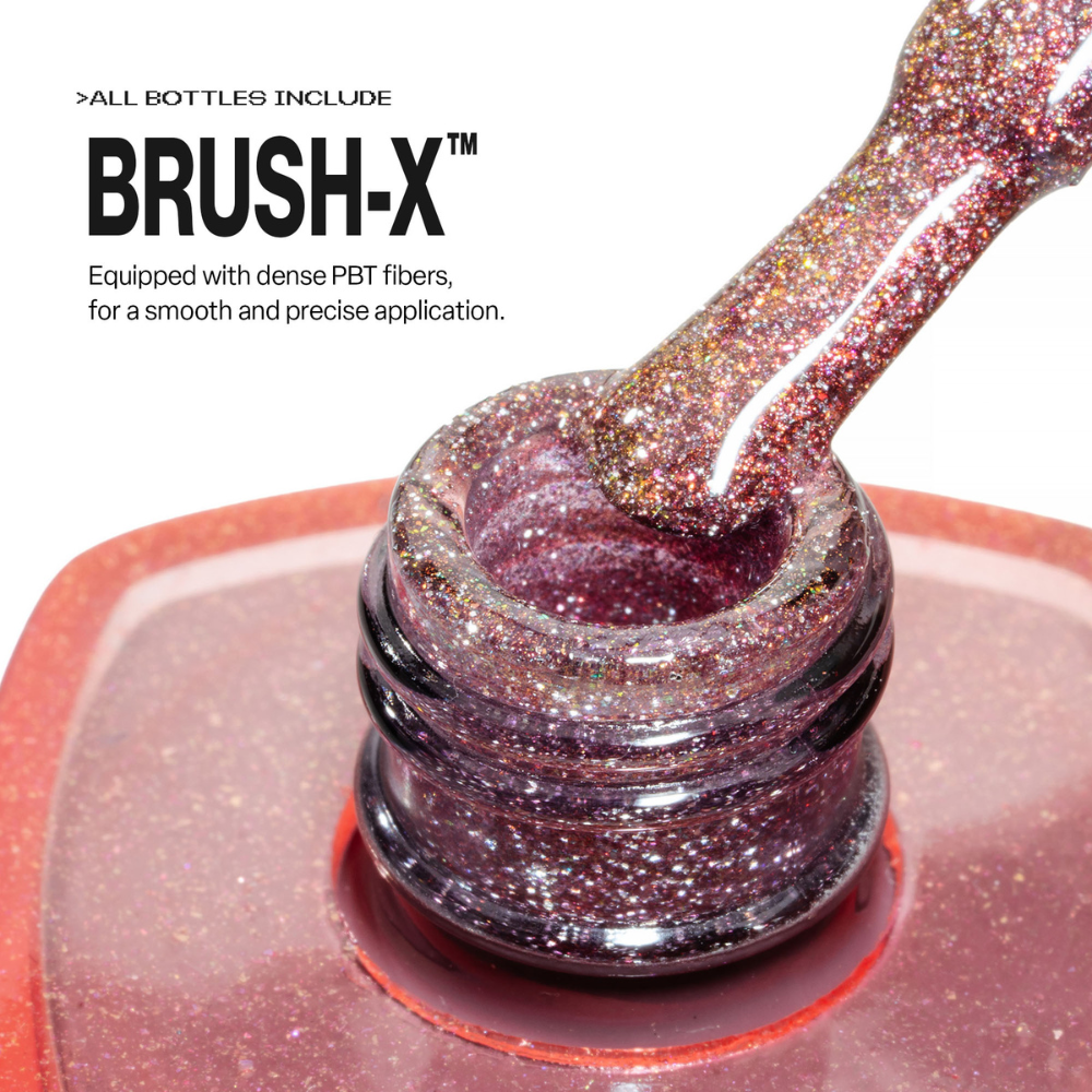 Apres Prismatic Gel - FG15 Chaos Coded brush