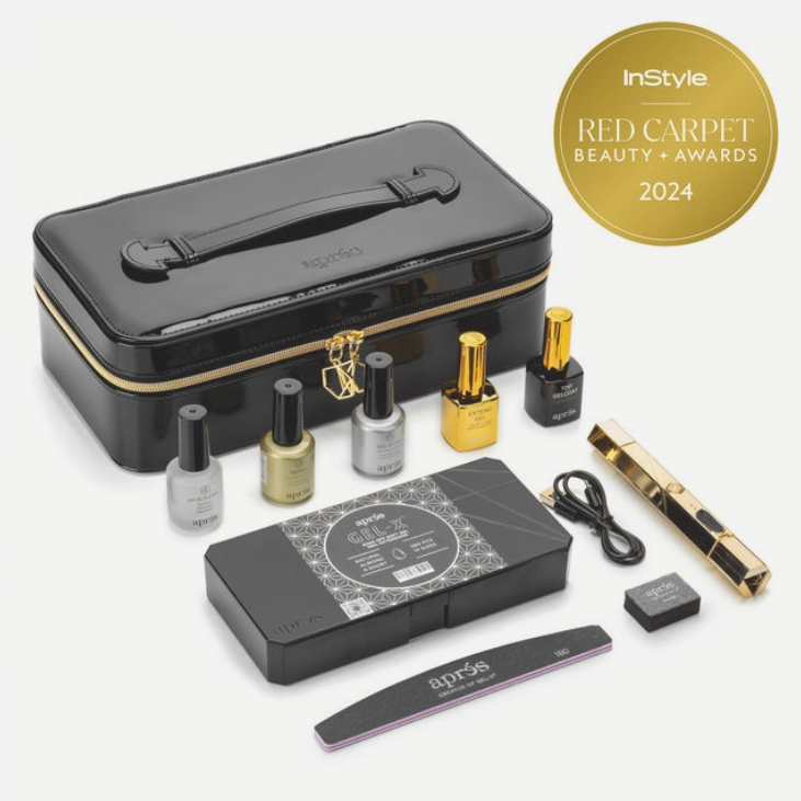 Apres Gel-X Nail Extension Signature Kit (Black)
