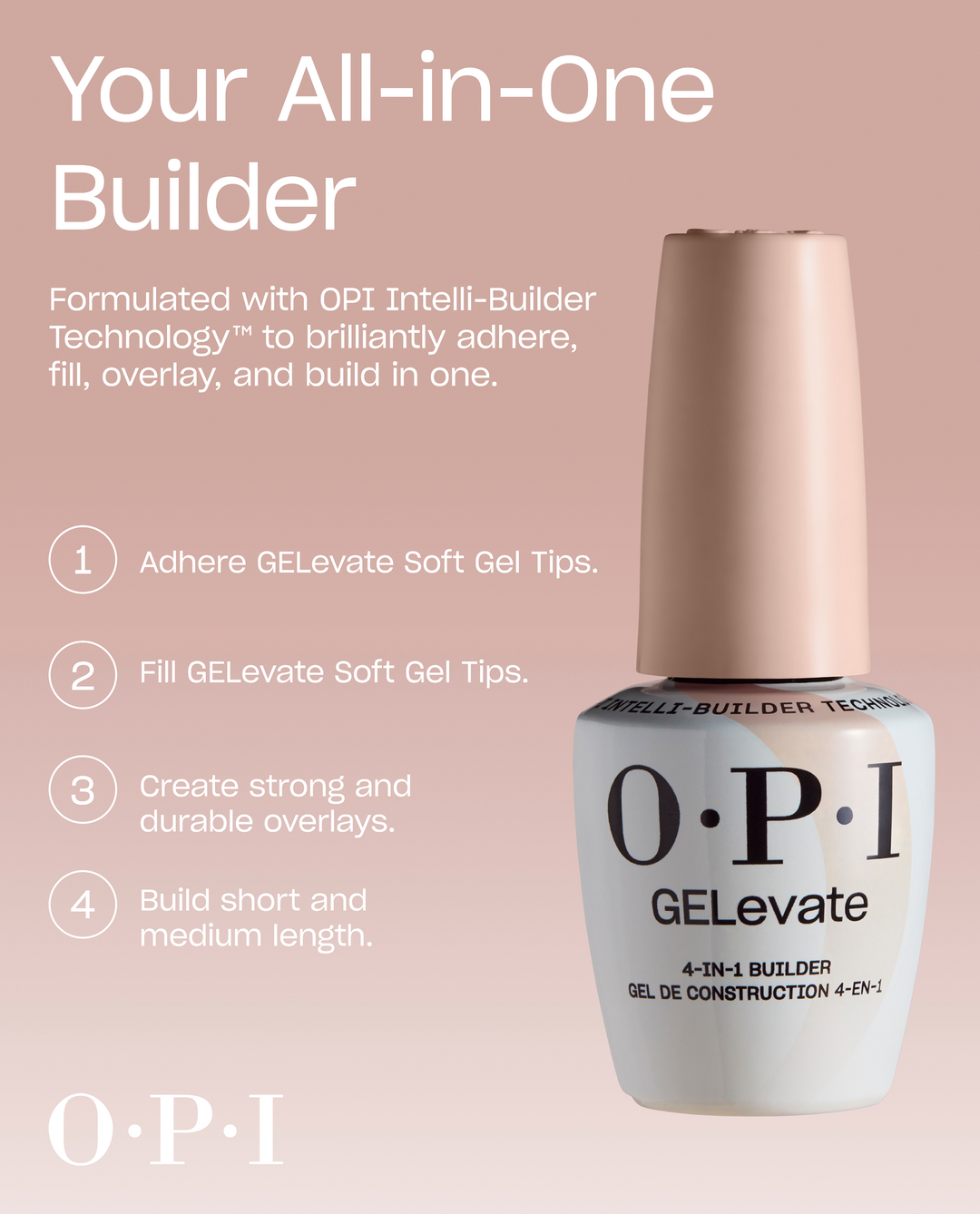 OPI Gelevate 4-in-1 Builder - B000 OPI'm Flawless