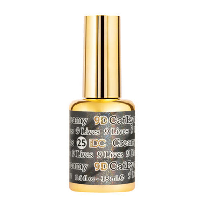 DND DC Creamy Nude 9D Cat Eye - 25 9 Lives