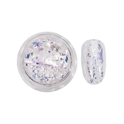Silver Flakes Chrome Powder by Mia Secret