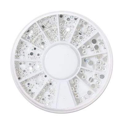 Silver Pinwheel Art 12pc