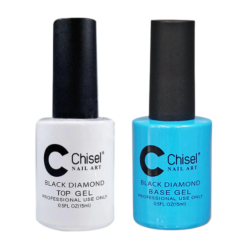 Black Diamond Top & Base Gel Duo by Chisel