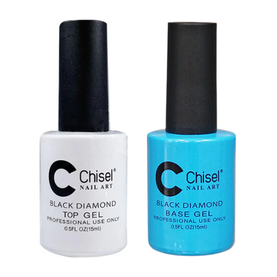 Black Diamond Top & Base Gel Duo by Chisel