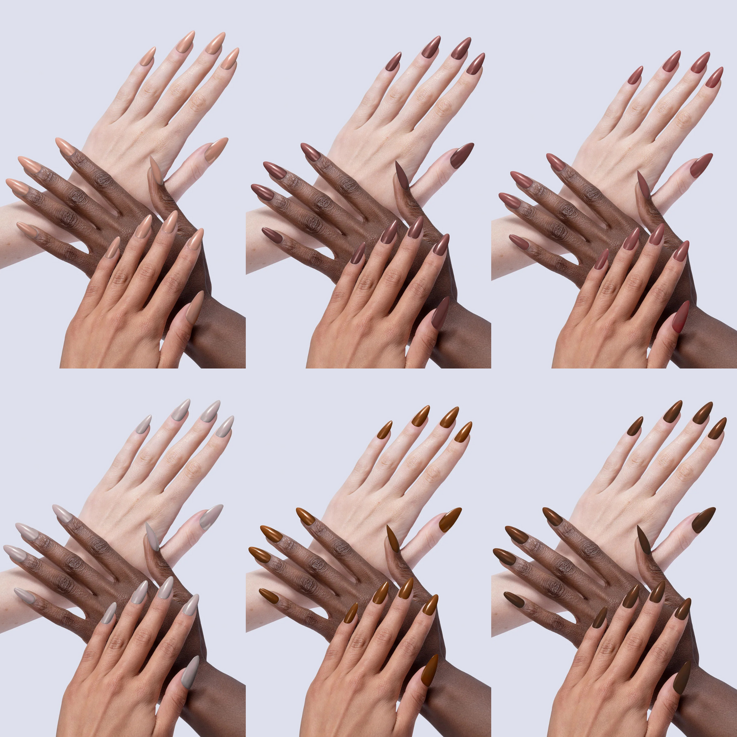 V Beauty Pure Coffee Break Color Swatches