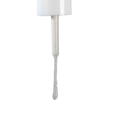 swatch of CMG28 Crystal Glitter Nail Art Gel by Lechat