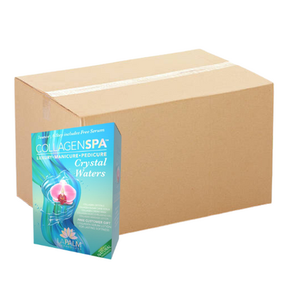 Crystal Waters Collagen Spa 6 step Kit Case By LaPalm