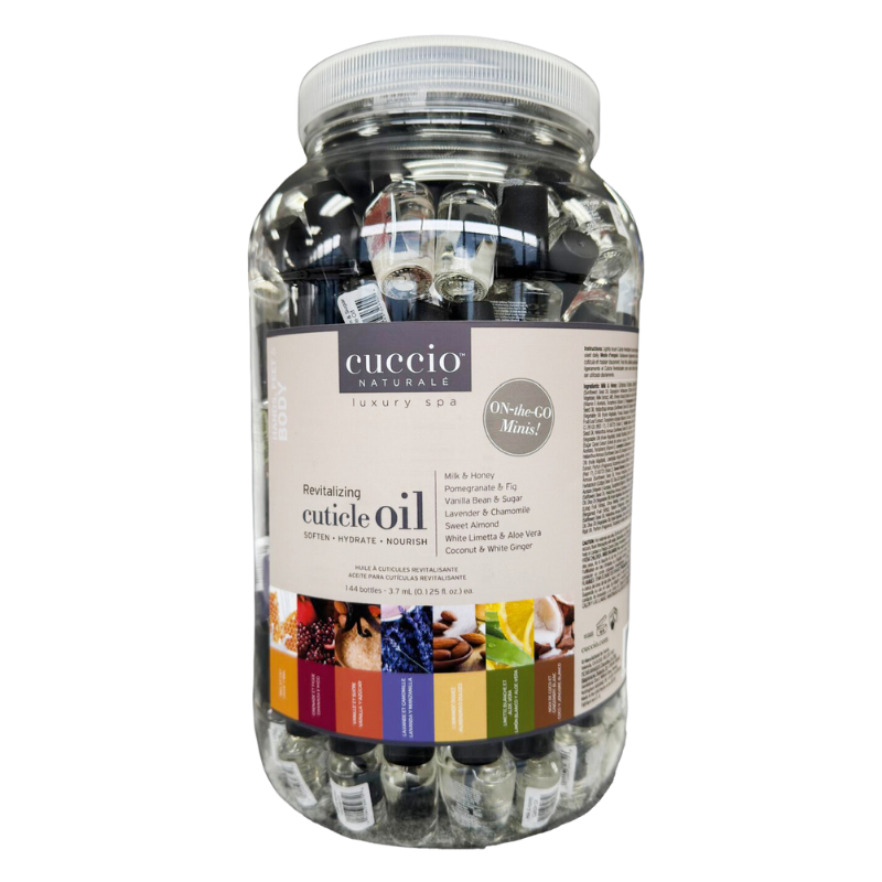 Variety Pack Mini Cuticle Oil 0.125oz 144pc by Cuccio