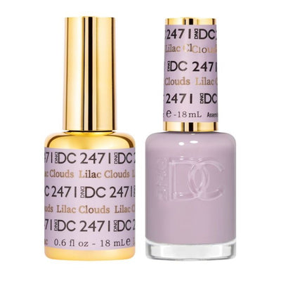 2471 Lilac Clouds Gel & Polish Duo by DND DC
