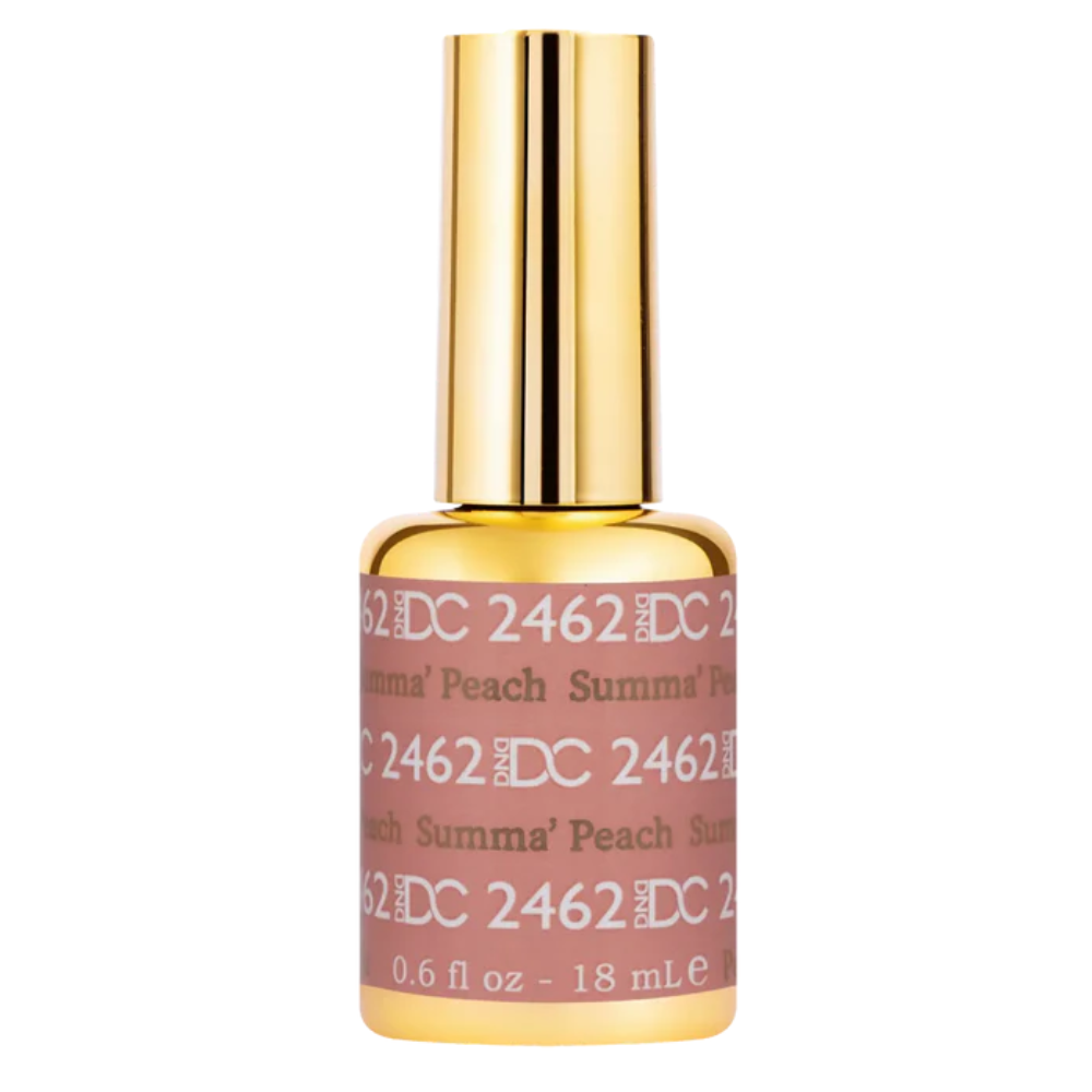 Gel bottle of DND DC Gel 2462 Summa' Peach