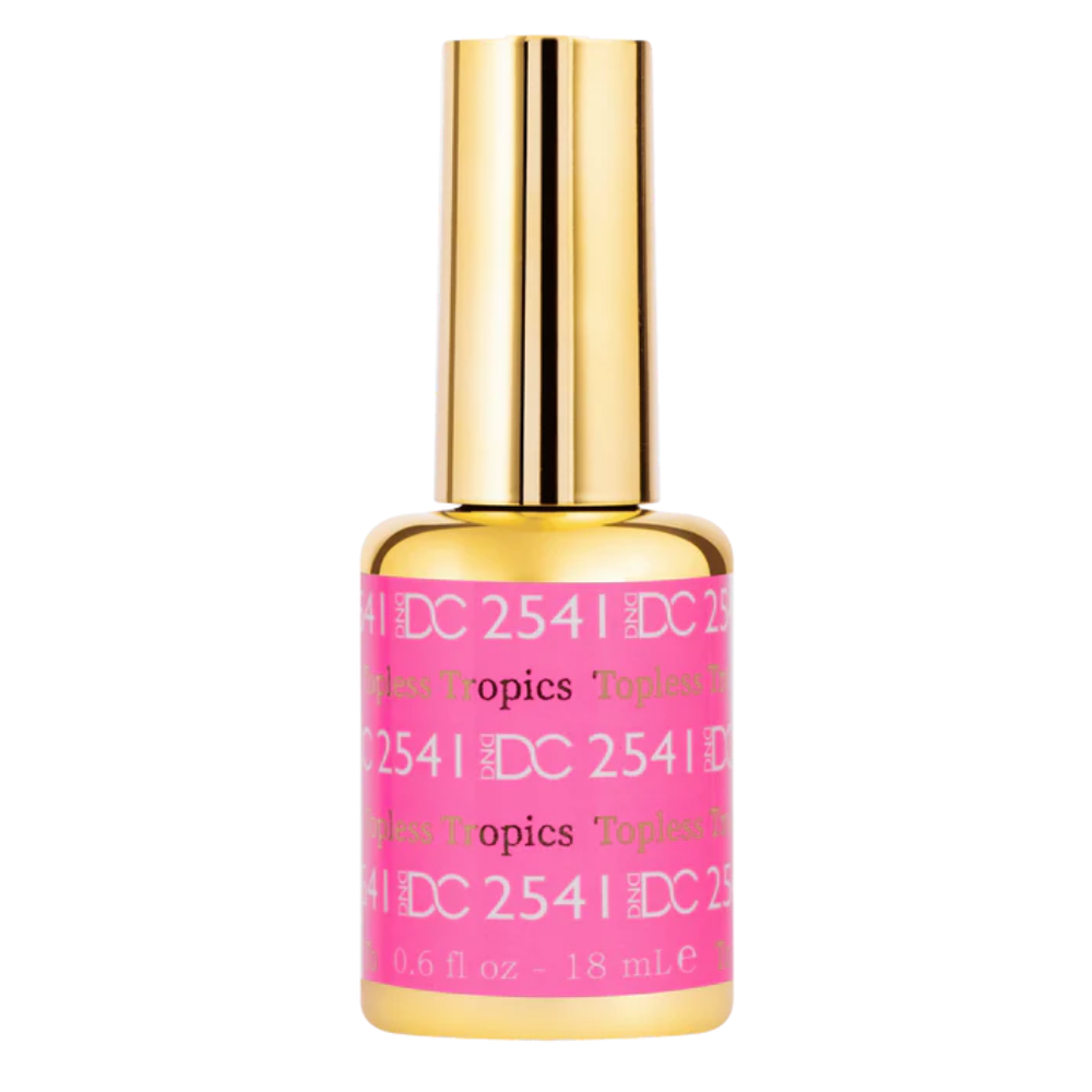 Gel bottle of DND DC Gel 2541 Topless Tropics