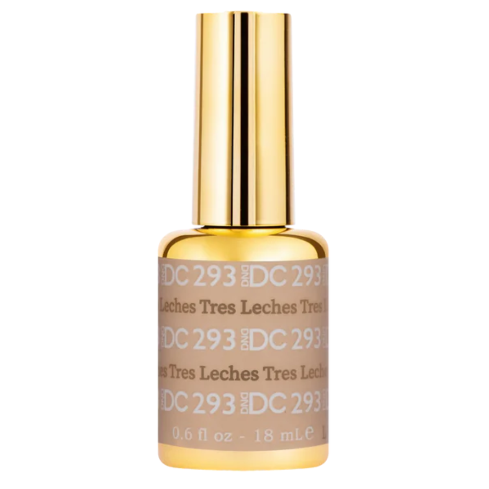 Gel bottle of DND DC Gel 293 Tres Leches