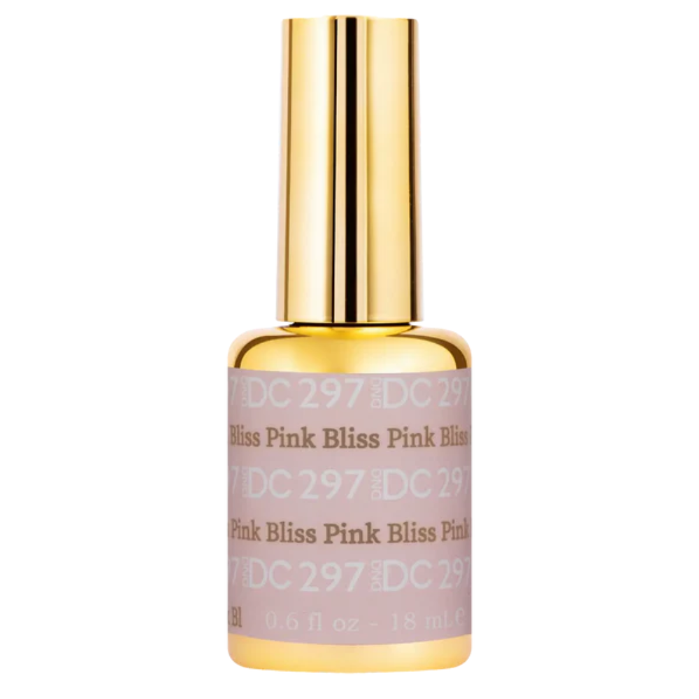 Gel bottle of DND DC Gel 297 Pink Bliss