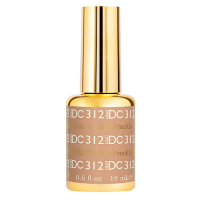 Gel bottle of DND DC Gel 312 Freckle