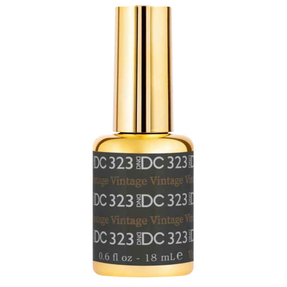 Gel bottle of DND DC Gel 323 Vintage